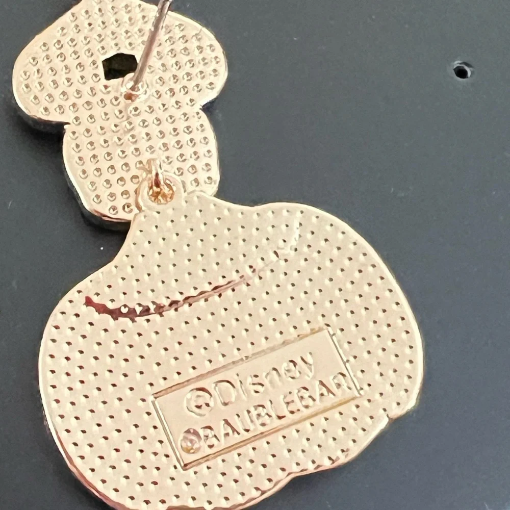 DISNEY X BAUBLEBAR • MICKEY MOUSE PUMPKIN • DANGLE EARRINGS